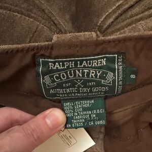 Ralph Lauren Leather Pants